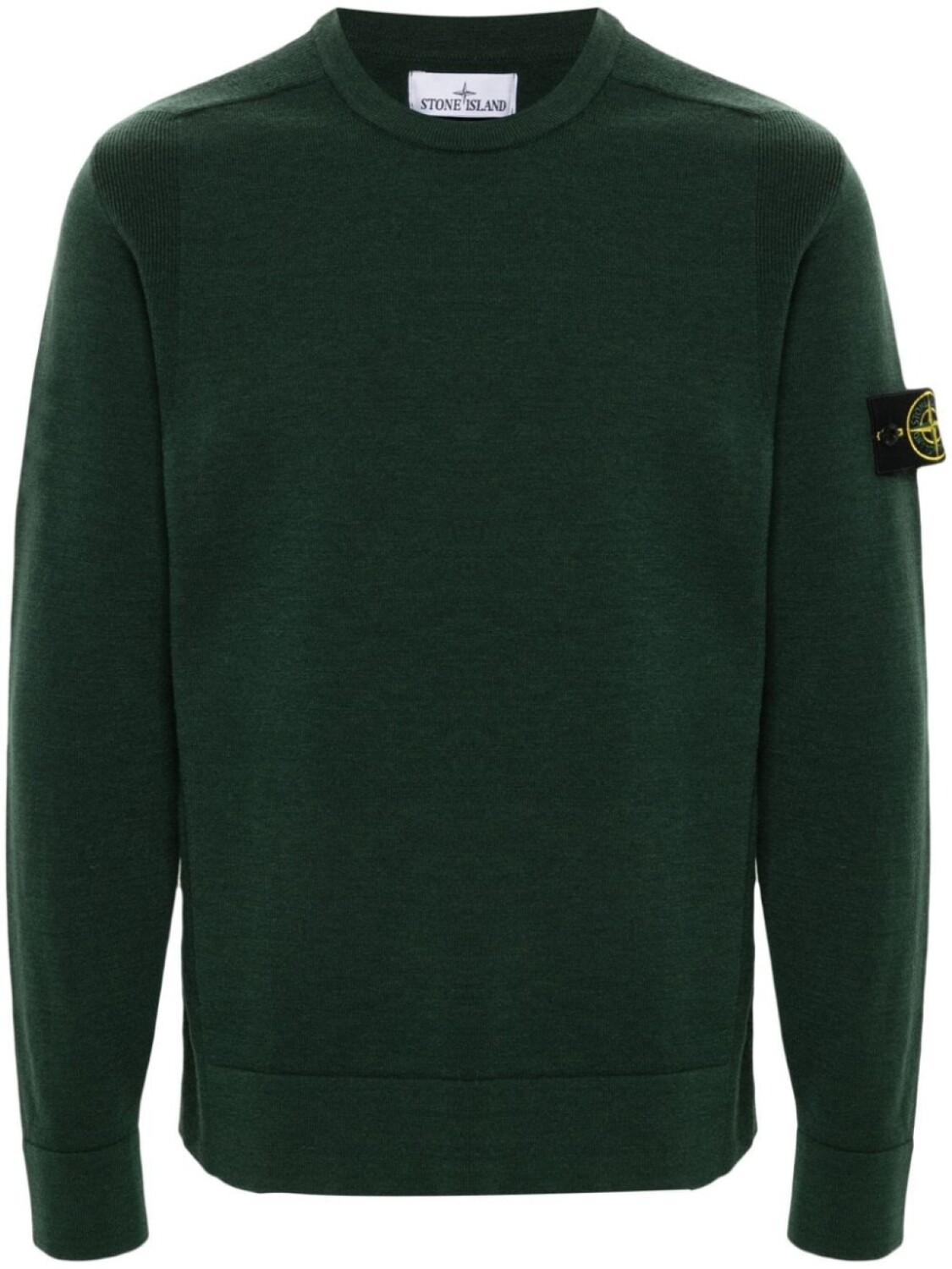 

Stone Island джемпер с нашивкой Compass, зеленый