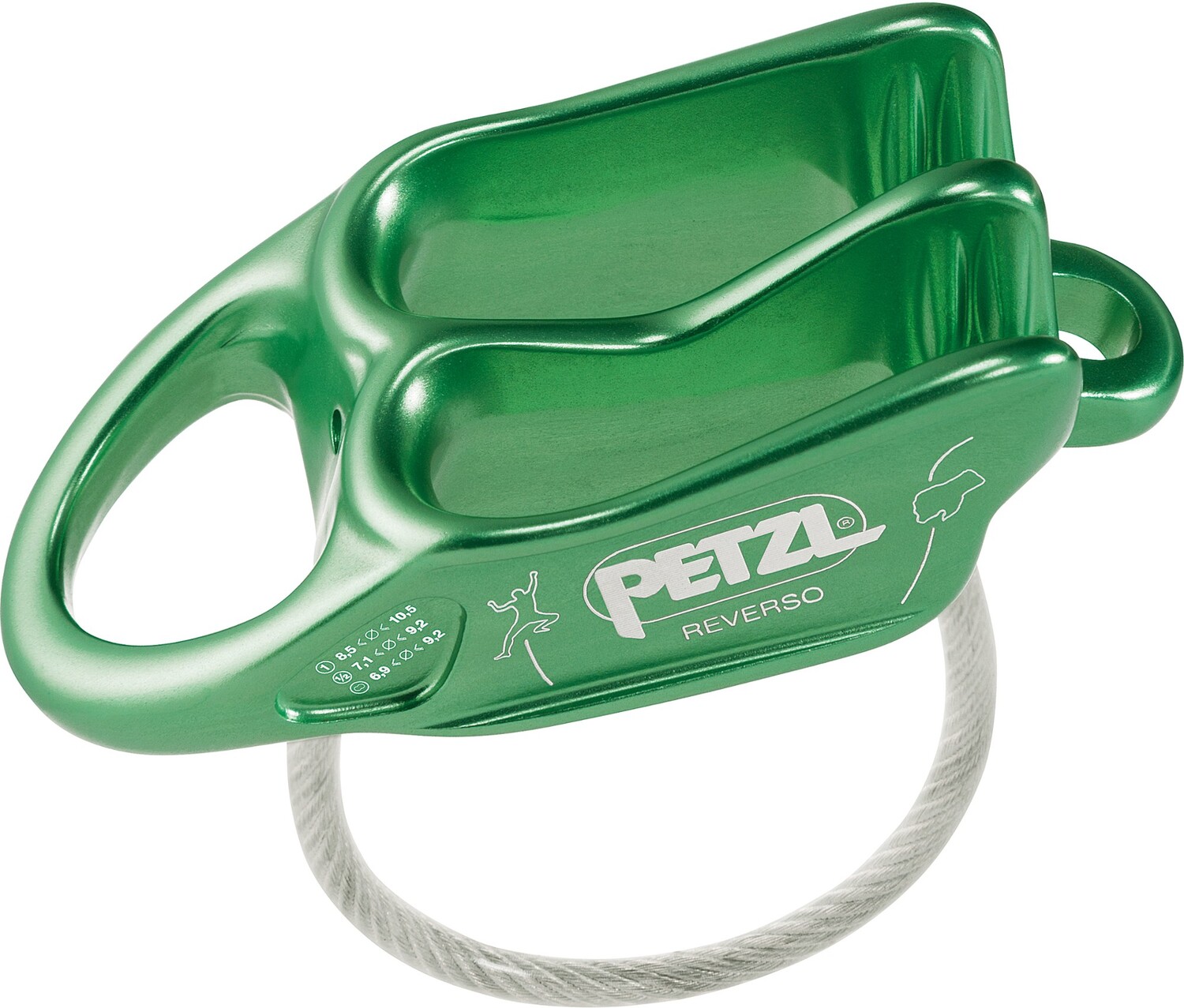 

Страховочное устройство Reverso Petzl, зеленый