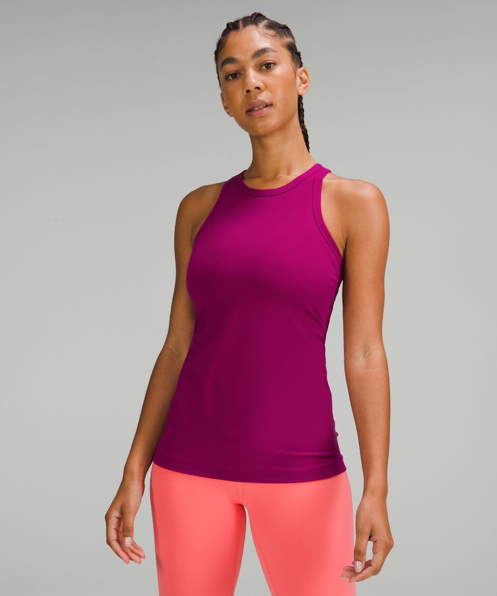 

Майка Align длиной до бедра с открытой спиной Lululemon, фиолетовый