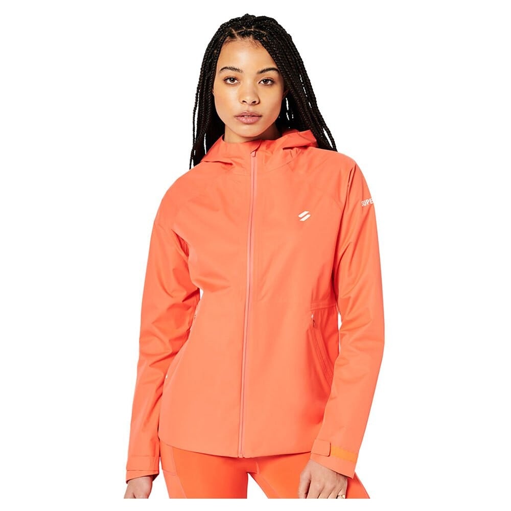 

Куртка Superdry Waterproof, оранжевый