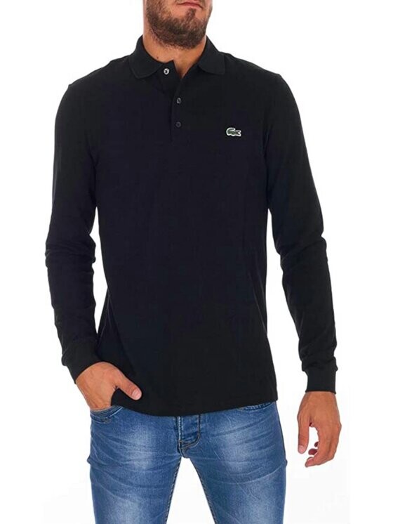 

Свитер обычного кроя Lacoste, черный