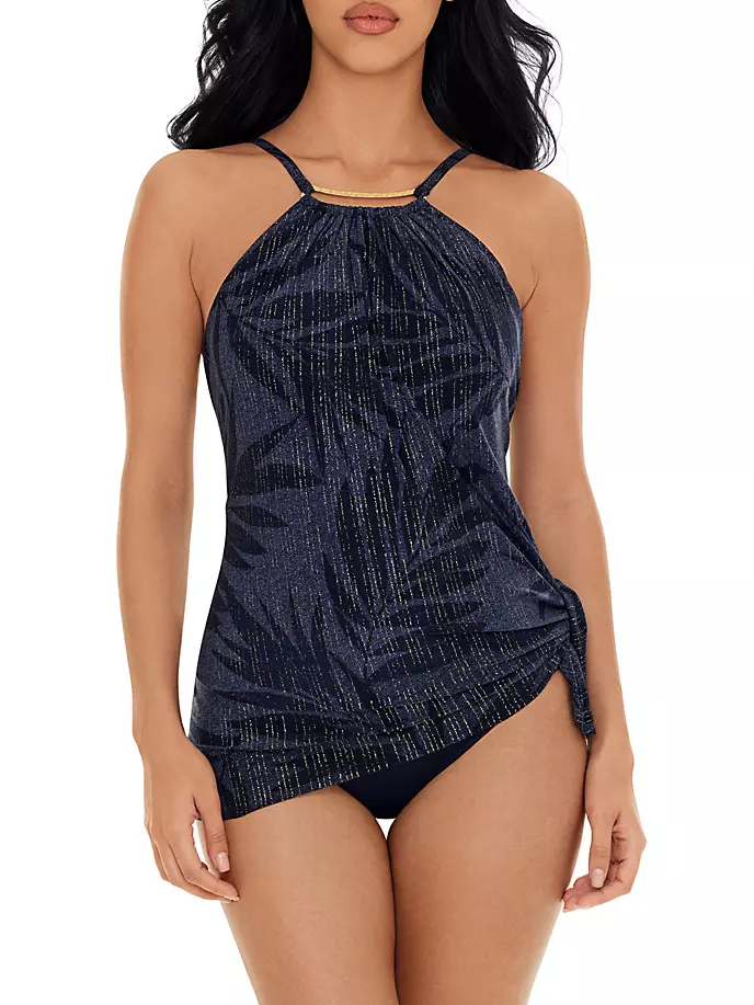 

Сплошной купальник Parker Magicsuit Swim, Plus Size, синий