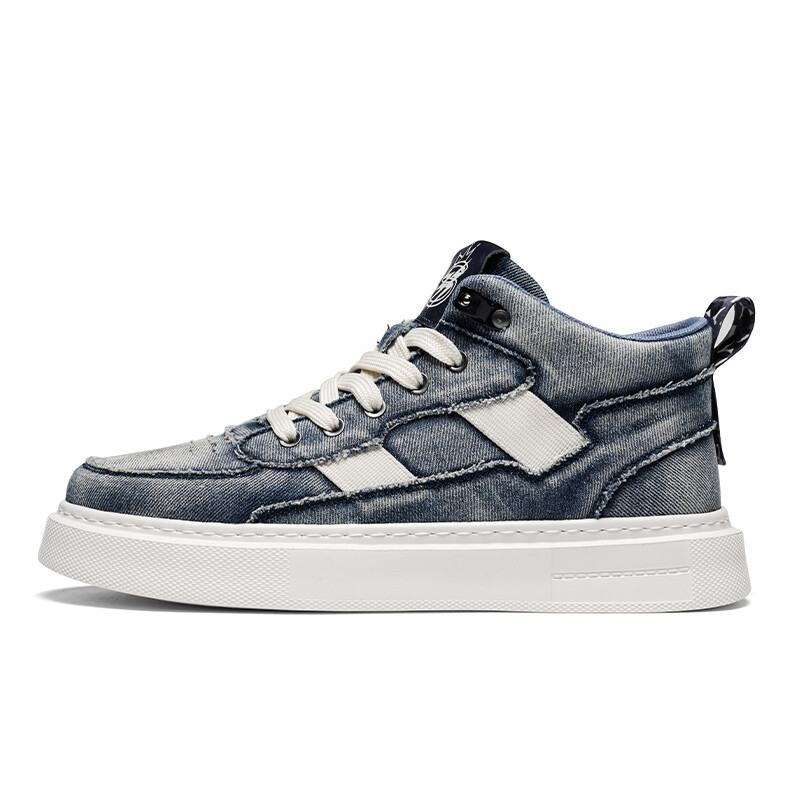 

Кроссовки Ben Sherman/Binsherman Skateboarding Shoes Men Mid-top, черный