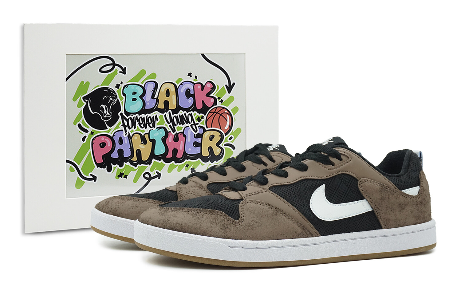 

Мужские кроссовки для скейтбординга Nike SB Alleyoop, Dark Brown