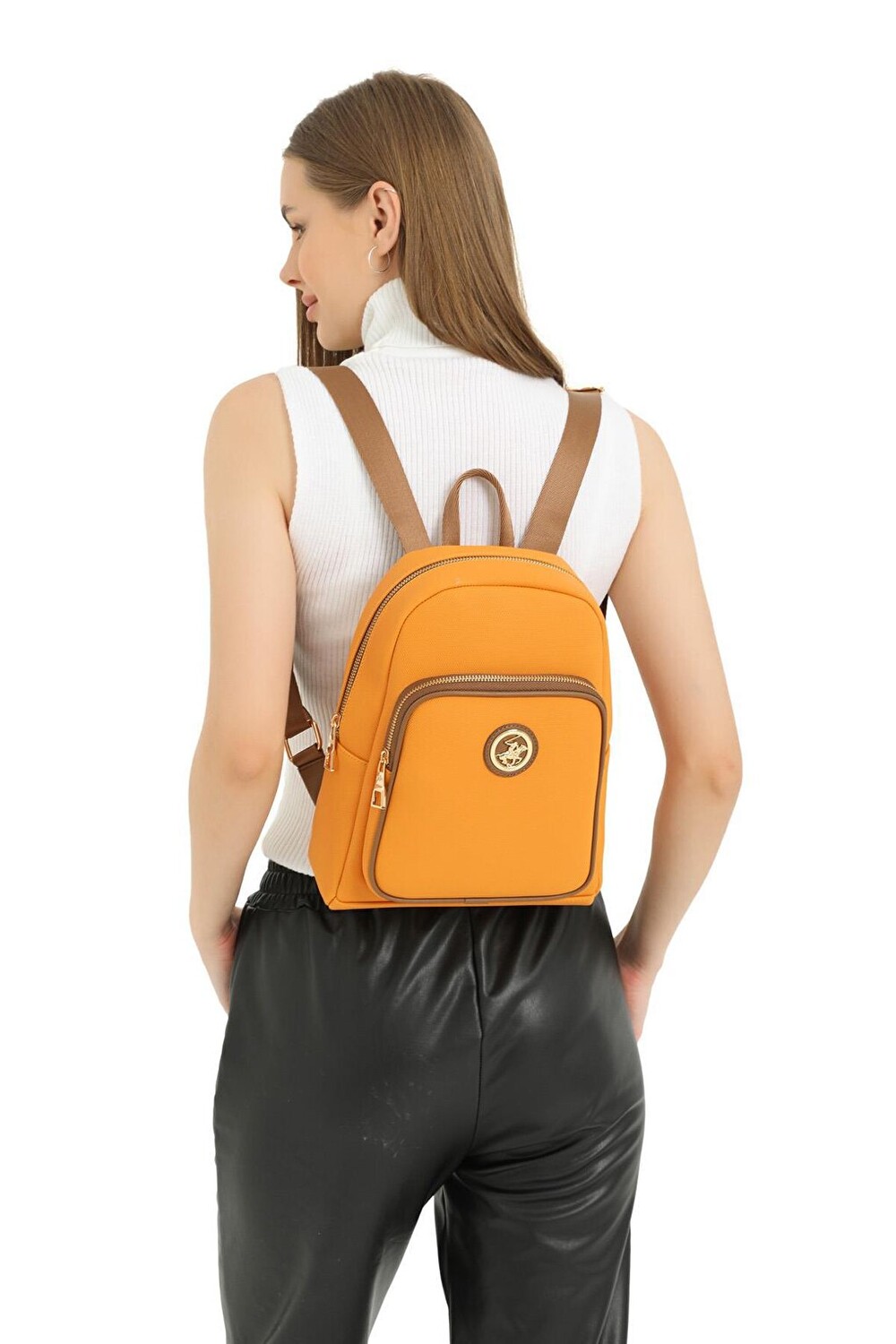 

Горчичный женский рюкзак 05Bhpc8004-Hr Beverly Hills Polo Club