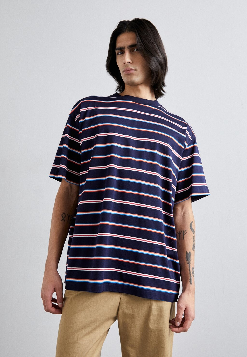 

Футболка с принтом SHORT SLEEVE Missoni, цвет blue/orange