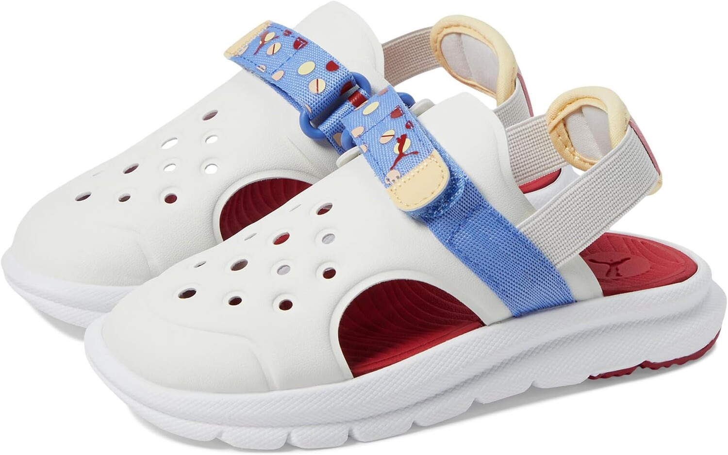

Сандалии Puma Evolve Sandal Summer Camp Alternate Closure, цвет Warm White/Blue Skies/Chamomile