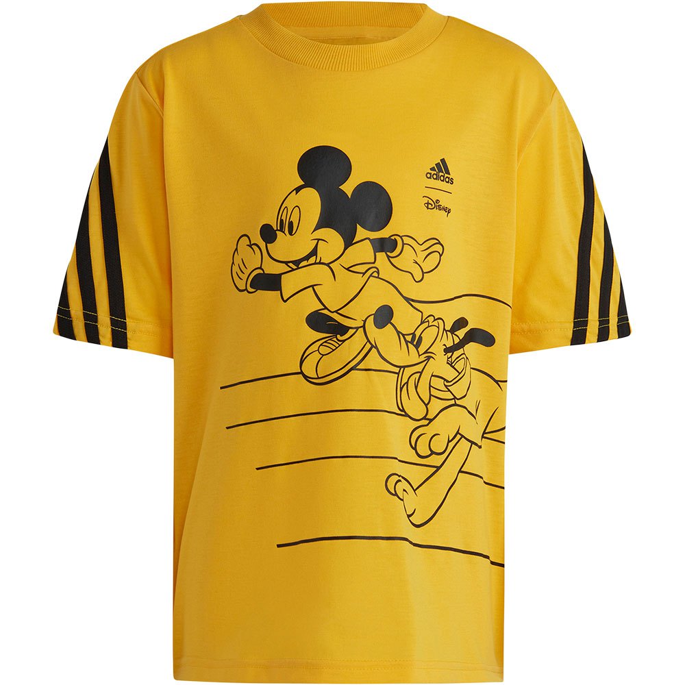 Футболка с коротким рукавом adidas Lk Disney Mm, желтый ночное платье с коротким рукавом disney желтый