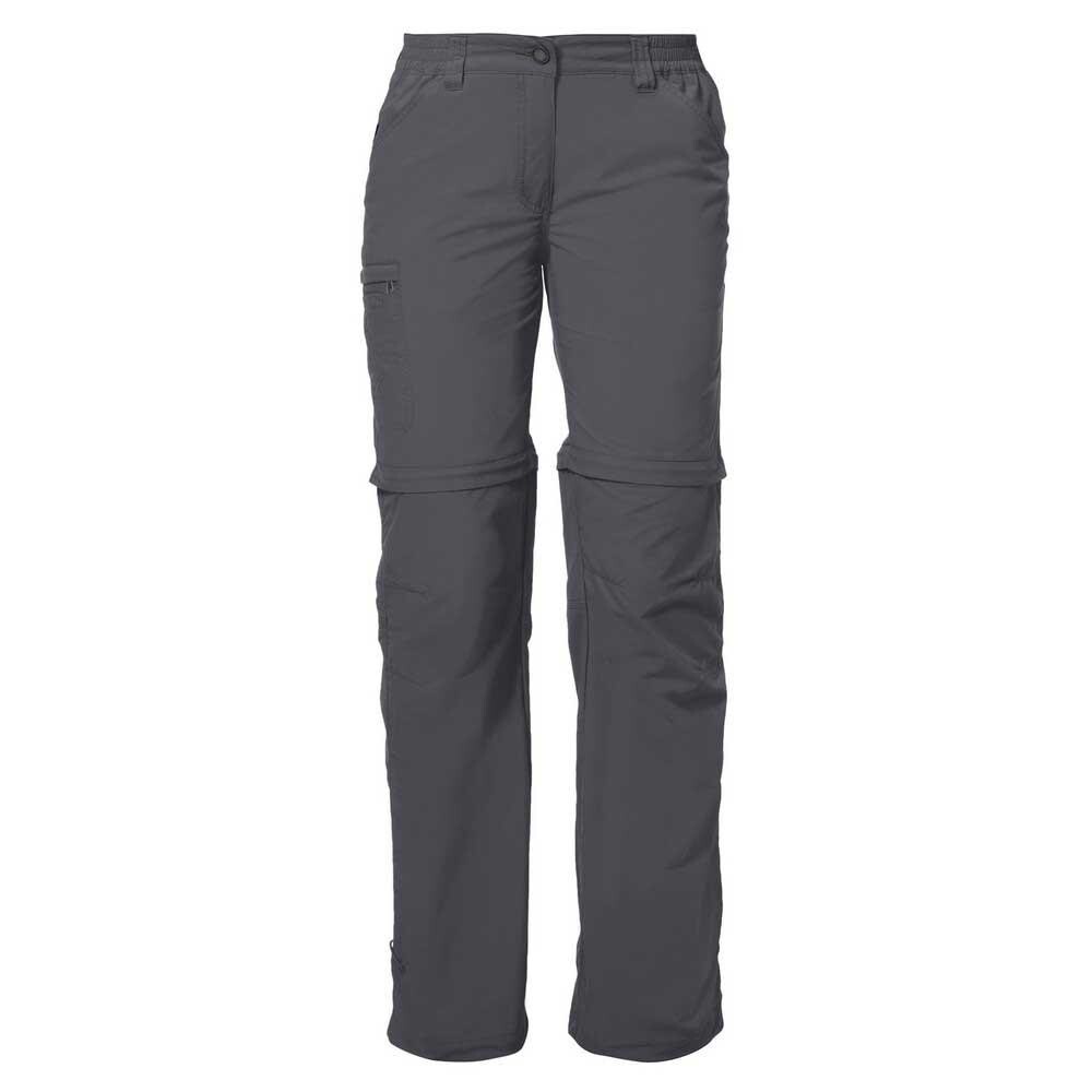 

Брюки VAUDE Farley Zip Off IV Regular, серый