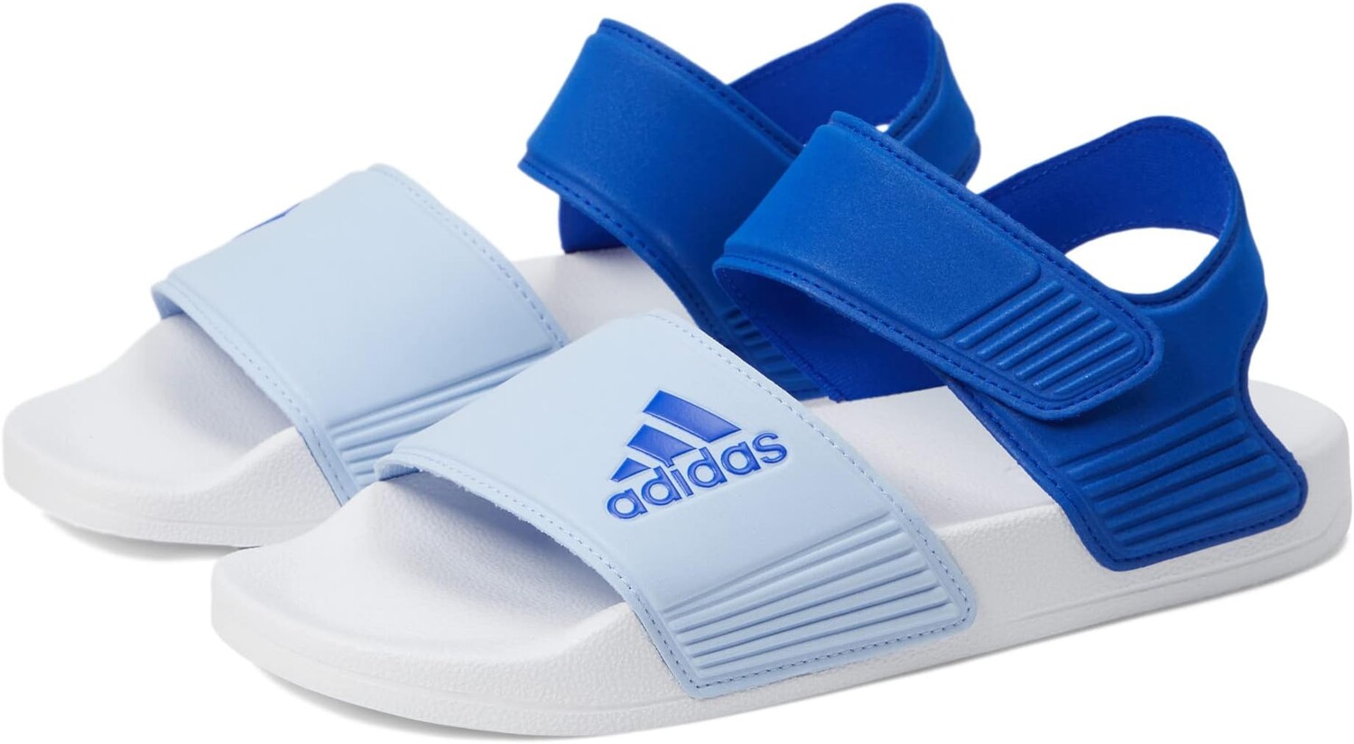 

Сандалии Adilette Sandals adidas, цвет Lucid Blue/Blue Dawn/Bright Red