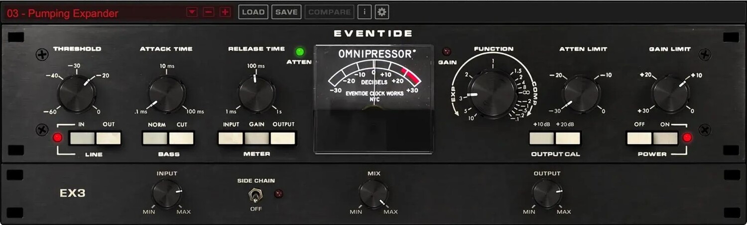 

Плагин компрессора/лимитера Eventide Omnipressor