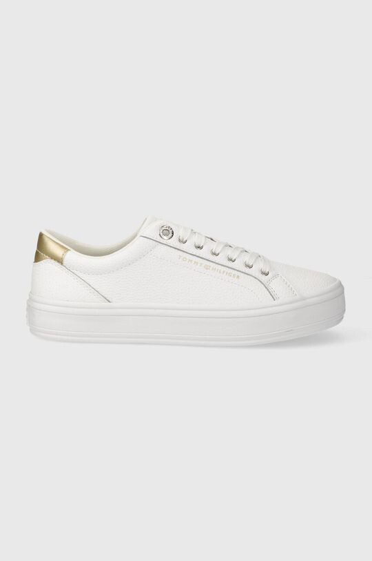 Кроссовки ESSENTIAL VULC LEATHER SNEAKER Tommy Hilfiger, белый кроссовки vulc monotype sneaker tommy hilfiger белый