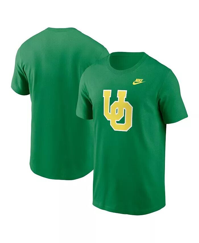 

Мужская зеленая футболка с альтернативным логотипом Oregon Ducks Legacy Nike, зеленый