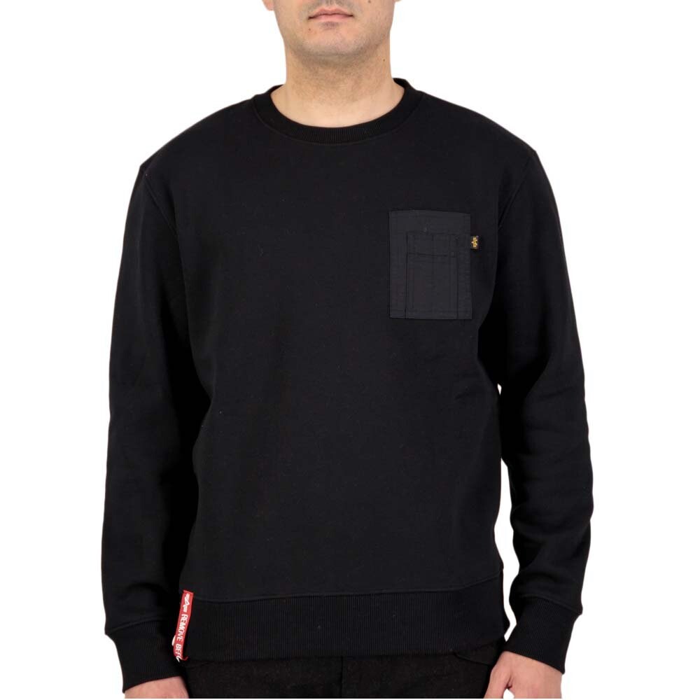 

Толстовка Alpha Industries Nylon Pocket, черный