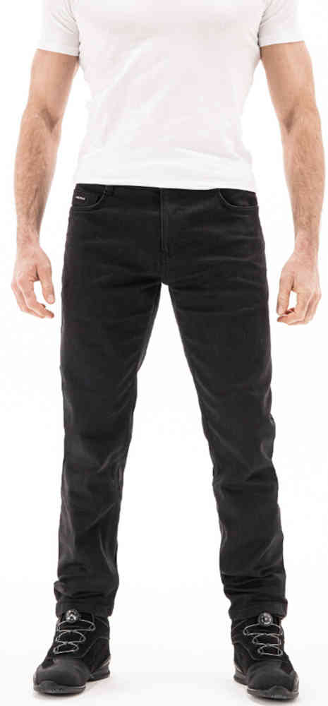Мотоциклетные джинсы Marco Ixon, черный мотоциклетные джинсы wayne ixon темно серый