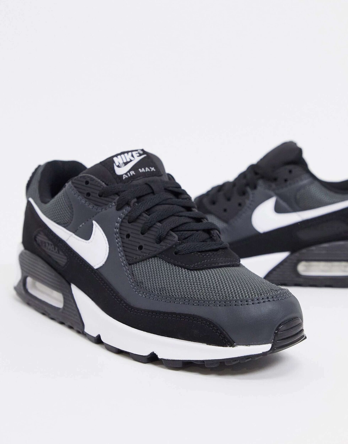 

Кроссовки Nike Air Max 90 Recraft черного/серого цвета, Черный