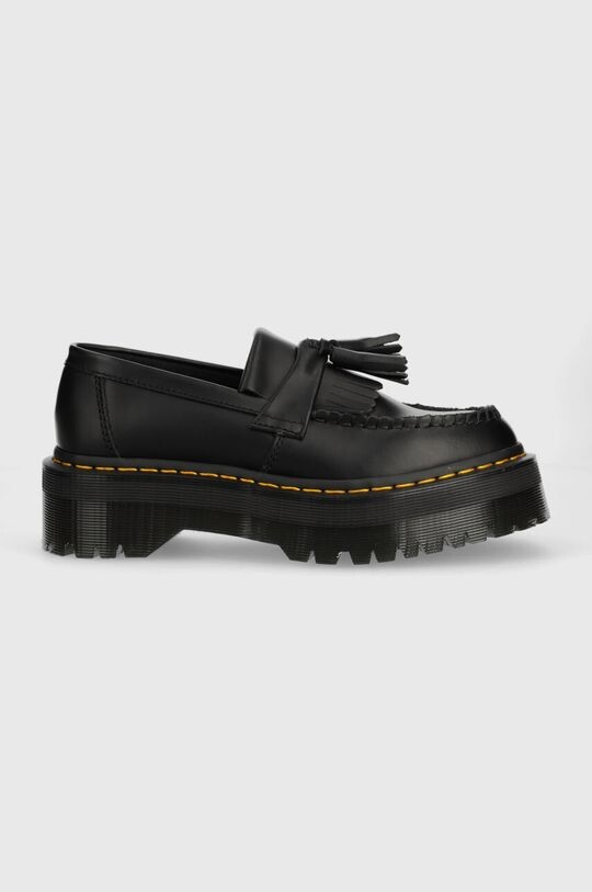 

Доктор Кожаные мокасины Martens Adrian Quad Dr. Martens, черный