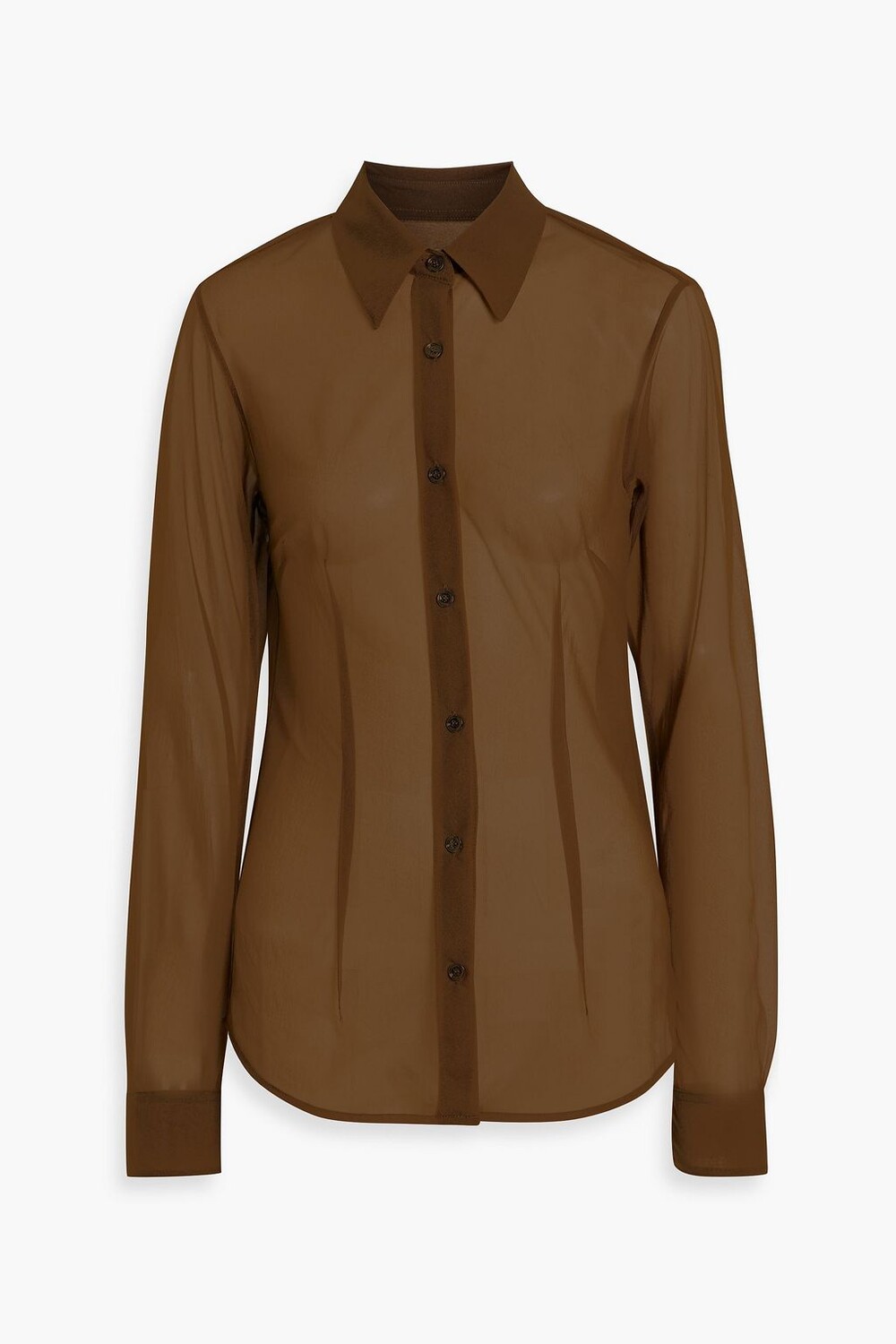 

Тюлевая рубашка DRIES VAN NOTEN, зеленый
