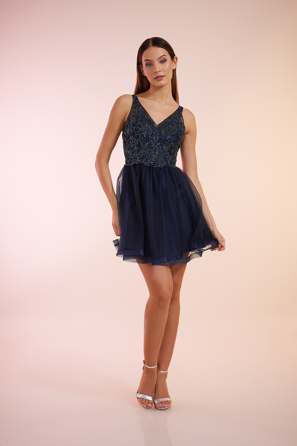 

Платье LAONA Cocktail Sweet Illusion Dress, цвет Stormy Blue