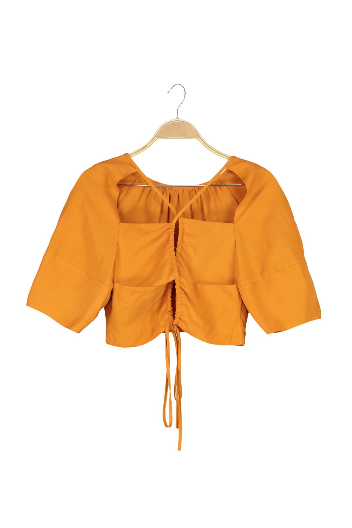 цена Женская оранжевая блузка Twist, оранжевый