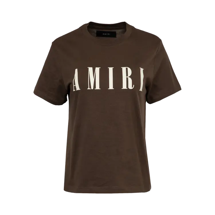 

Футболка Amiri Core Logo Slim Fit 'Brown', коричневый