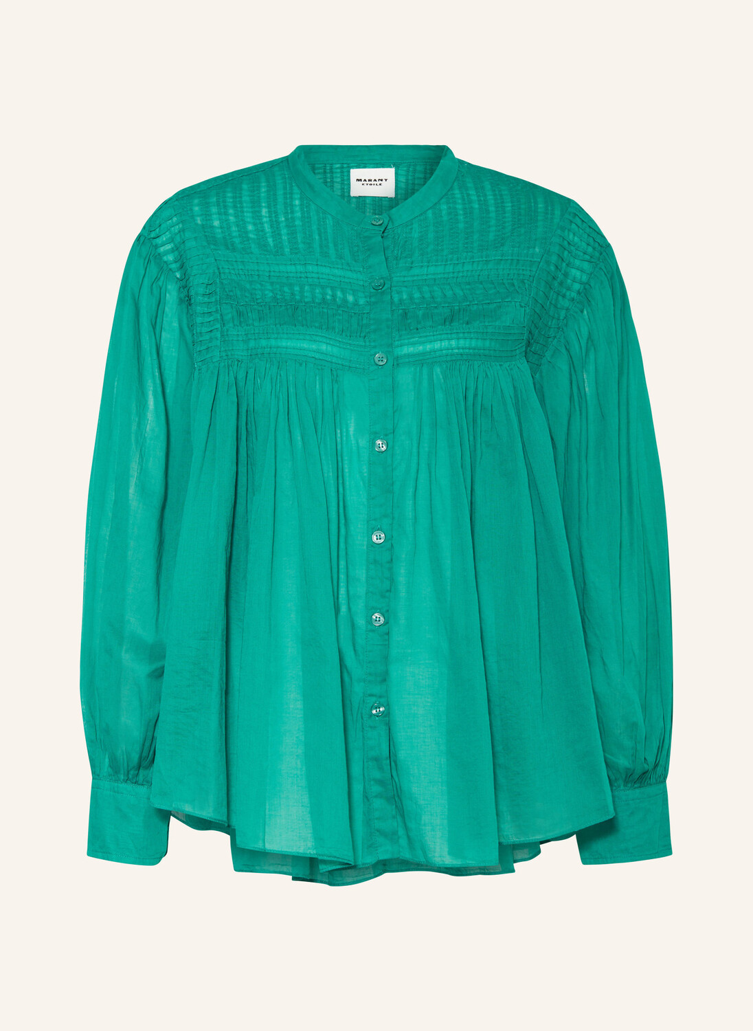 

Блузка плалиа MARANT ÉTOILE, зеленый