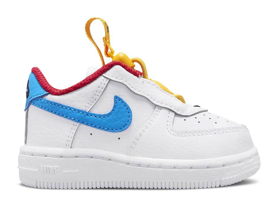 

Кроссовки Nike Force 1 Toggle TD, цвет White Photo Blue