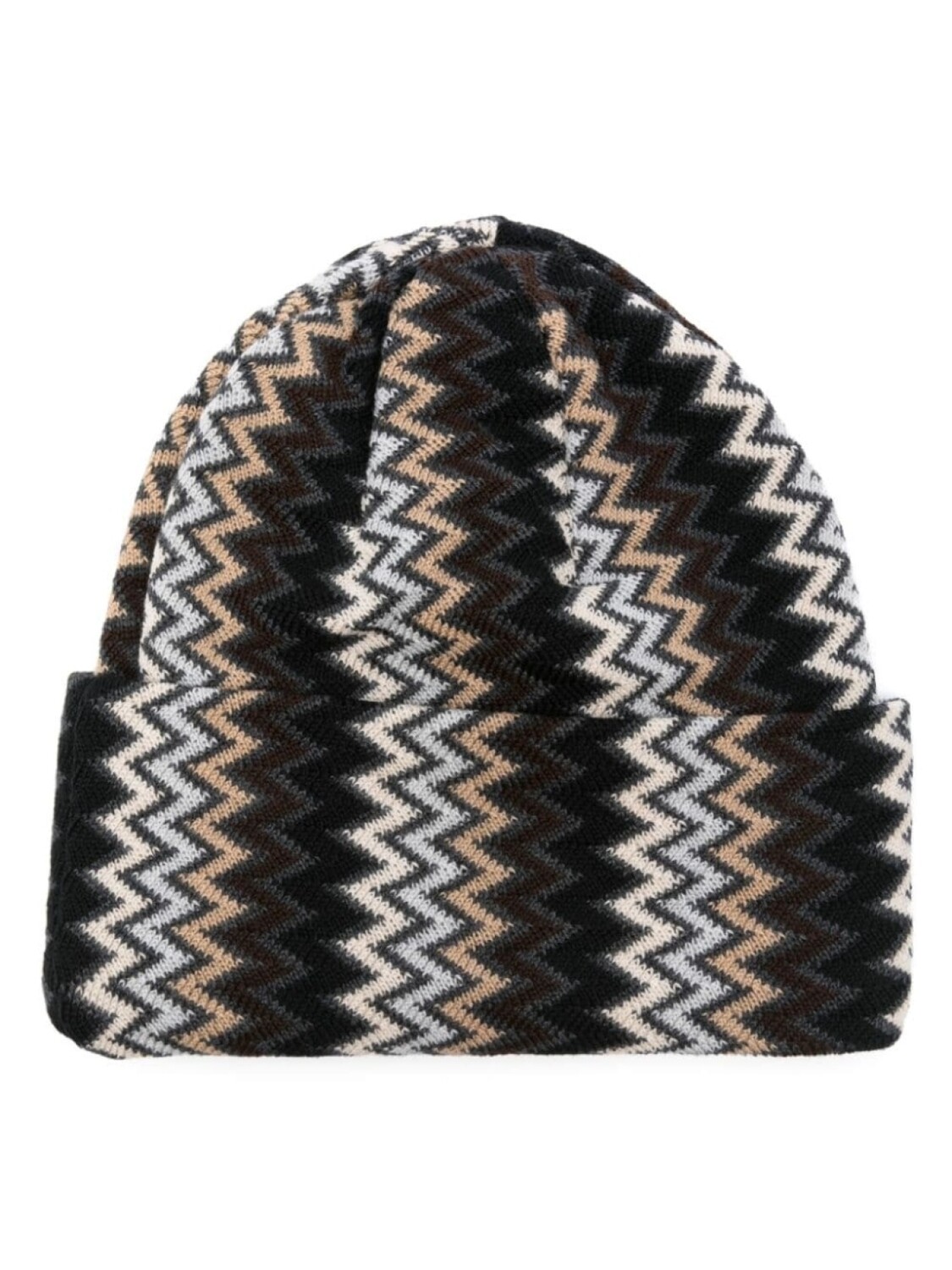 

Шапка-бини Missoni с узором «зигзаг», черный