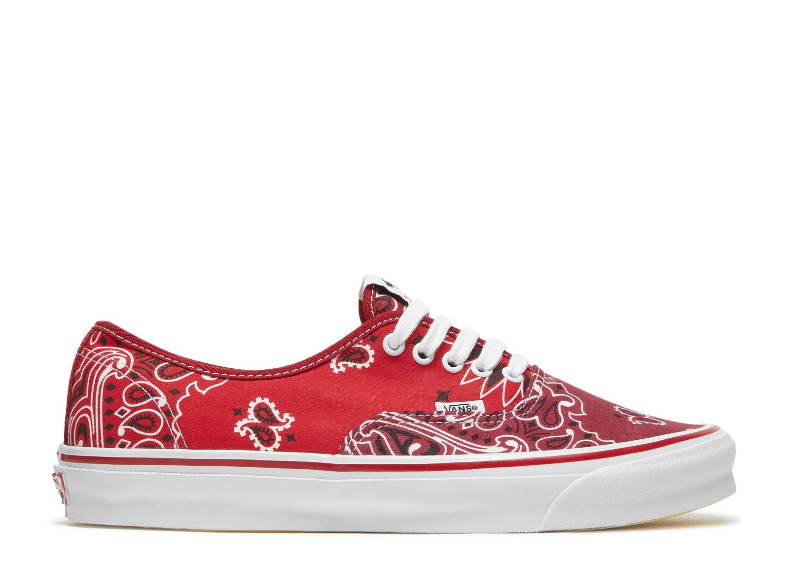 Кроссовки Vans Bedwin & The Heartbreakers X Authentic 'Bandana Pack - Multi C', красный