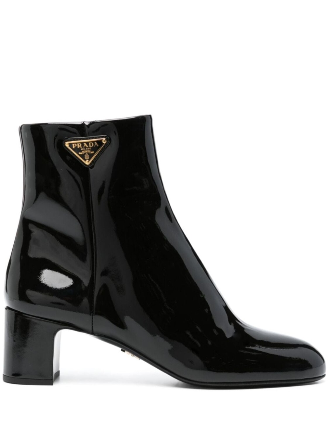 

Prada лакированные ботильоны, черный