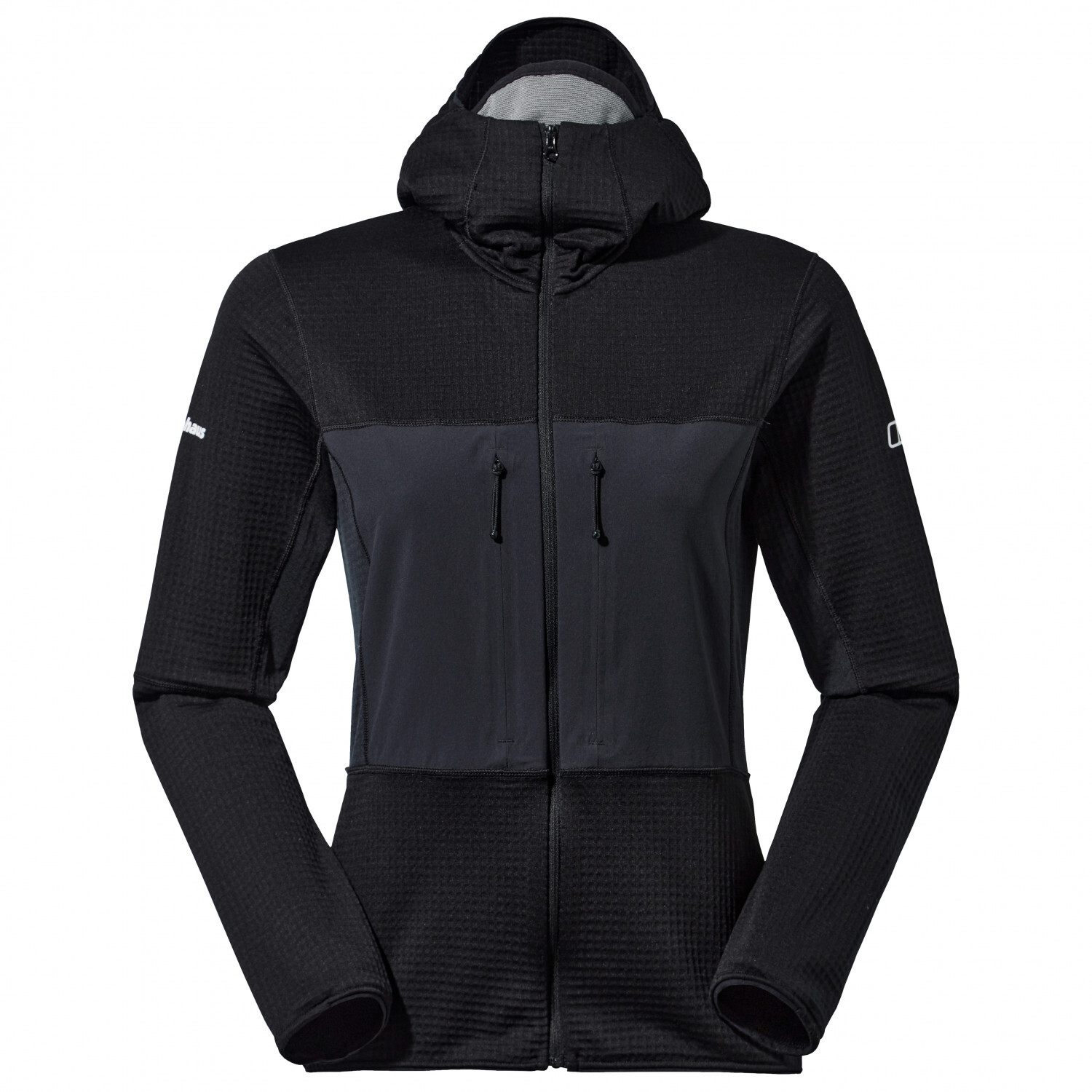 Флисовая жилетка Berghaus Women's MTN Guide MW Hoody, цвет Black/Black