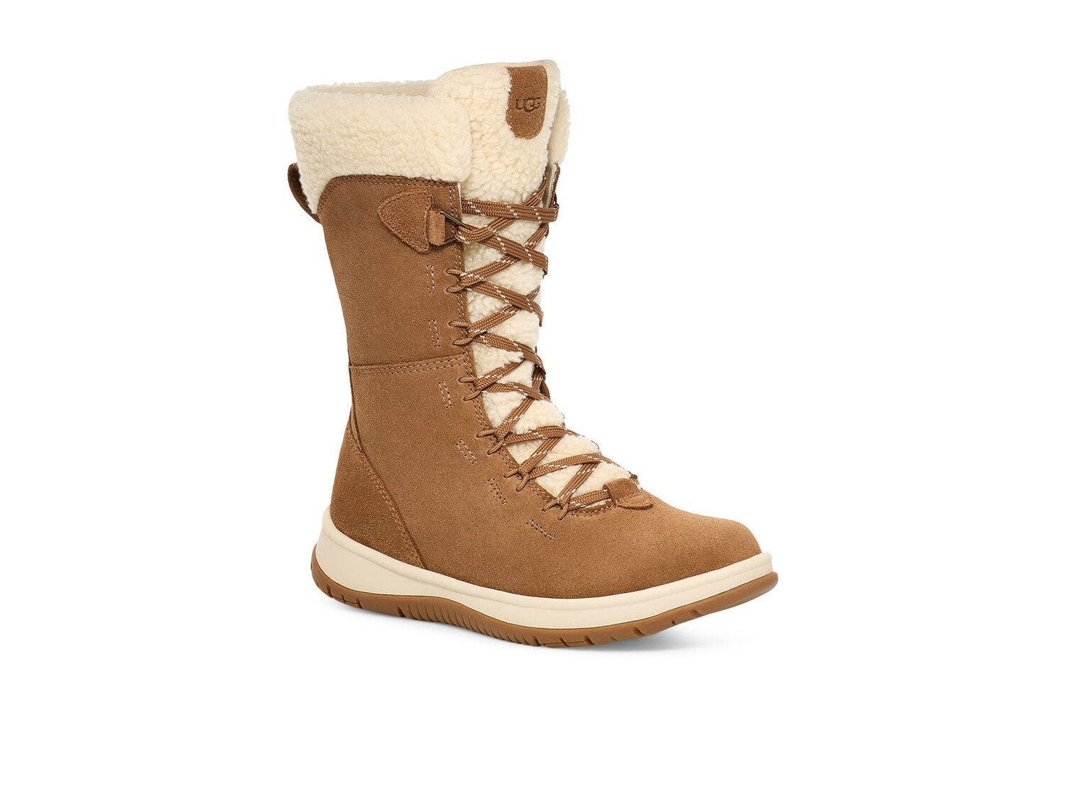 

Сапоги UGG Lakesider Tall Lace, коричневый