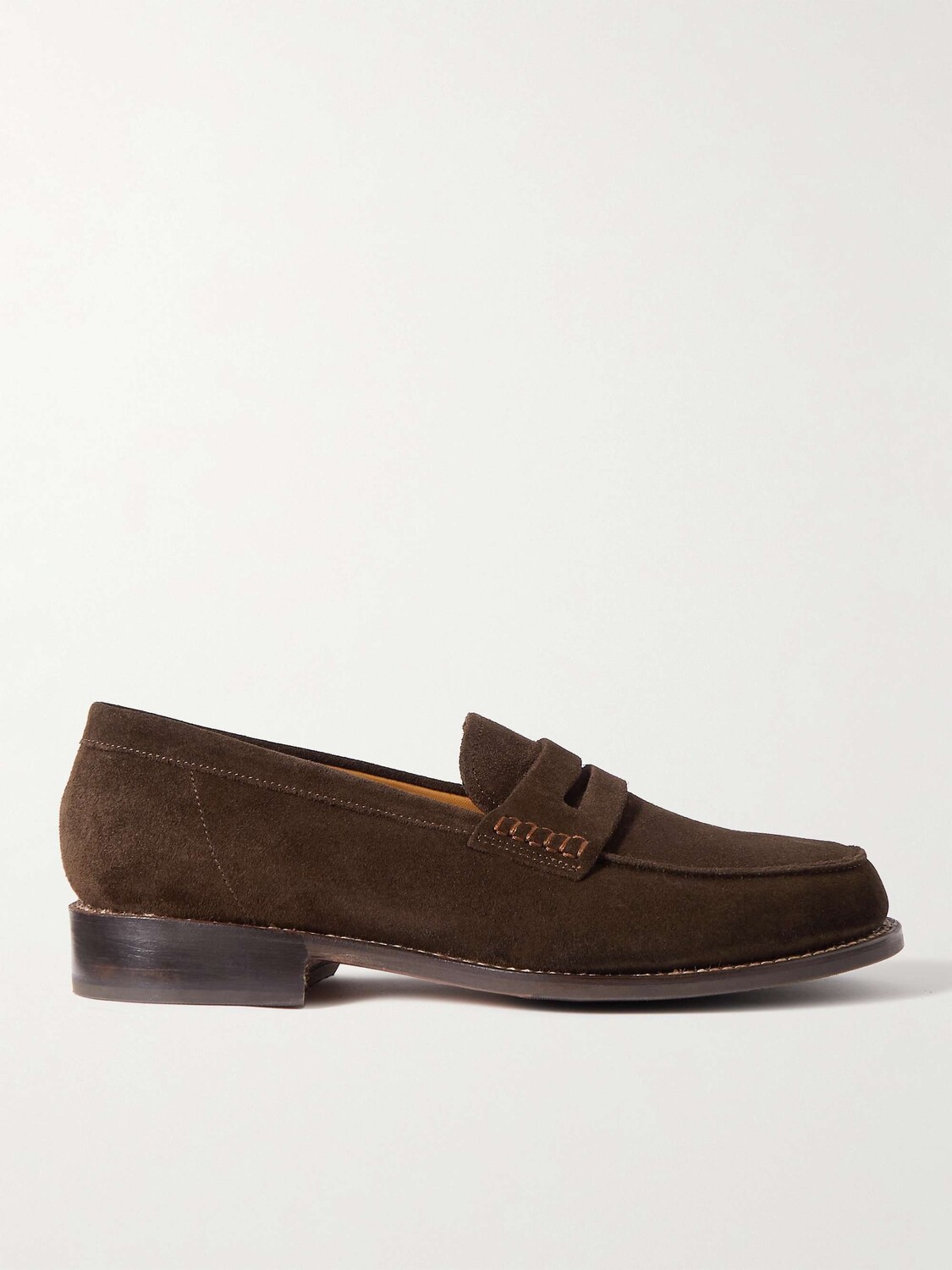 

Замшевые пенни-лоферы Jago GRENSON, коричневый