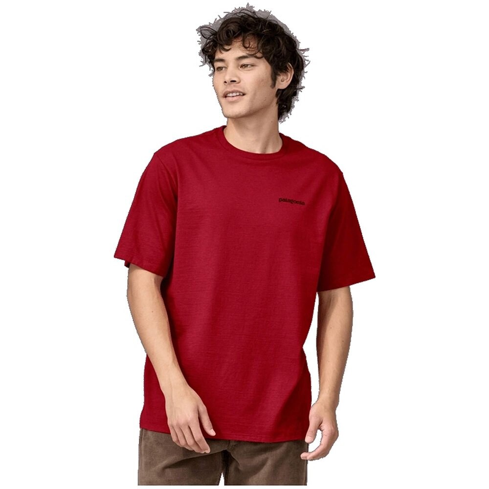 

Футболка Patagonia P-6 Logo Responsabiliti, красный