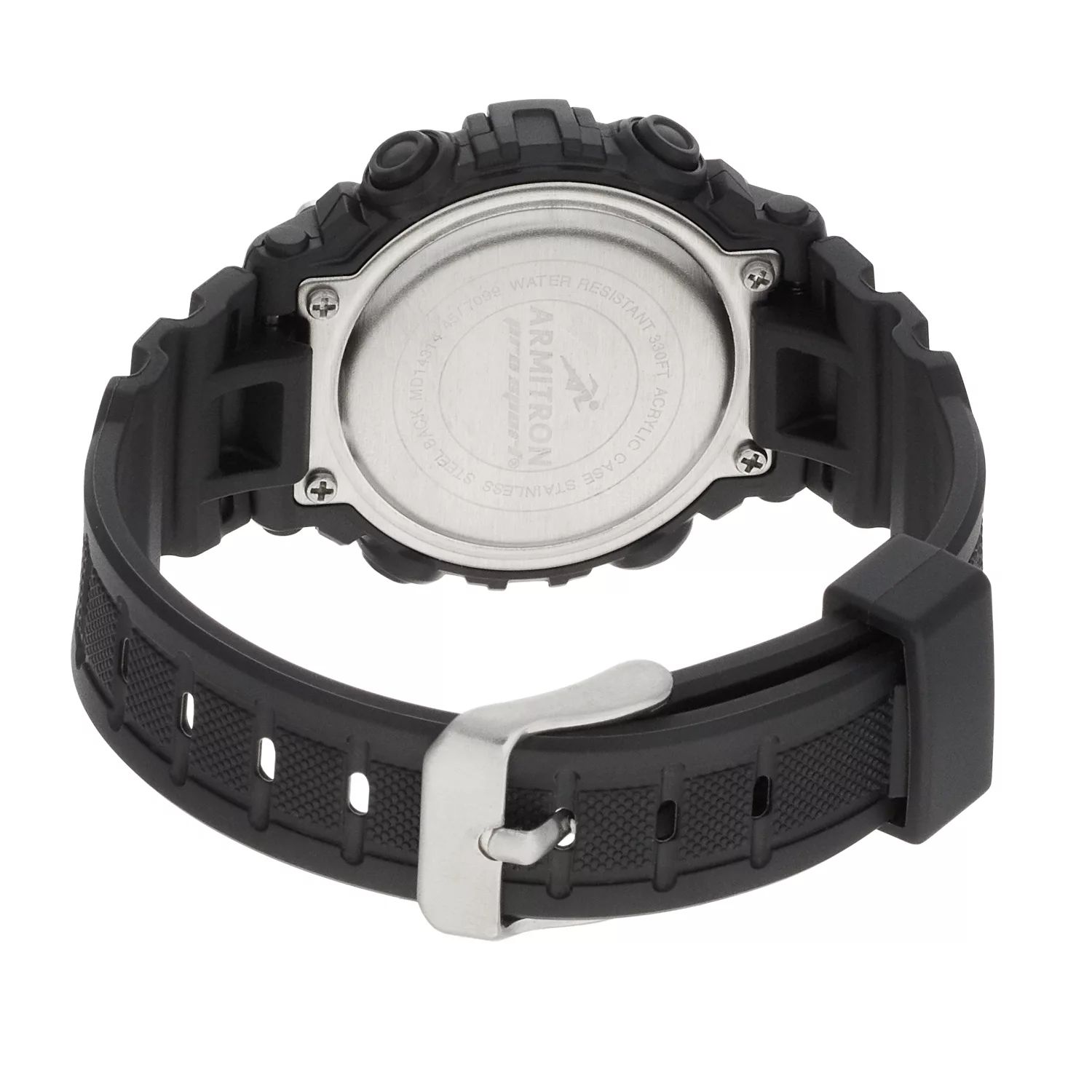 Мужские черные спортивные часы Pro Sport EL LCD Armitron
