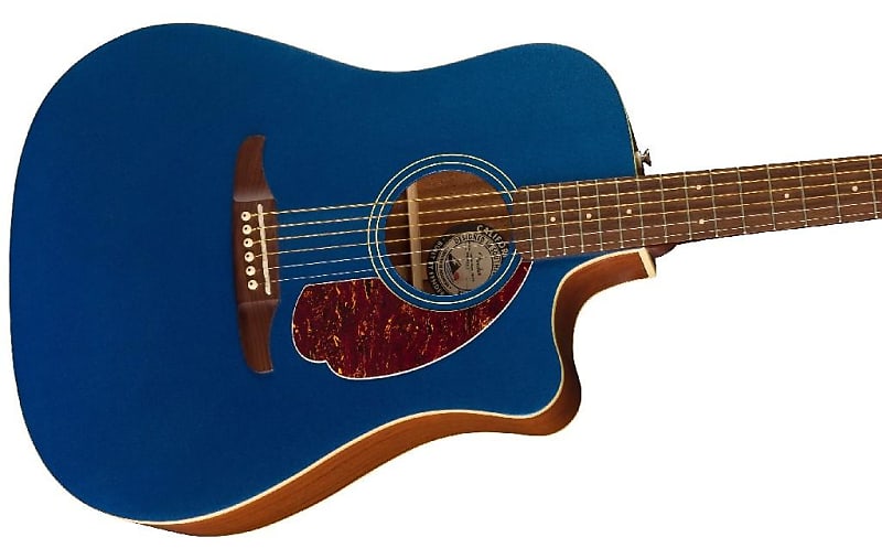цена Акустическая гитара Fender Redondo Player Acoustic Electric Guitar Lake PLacid Blue