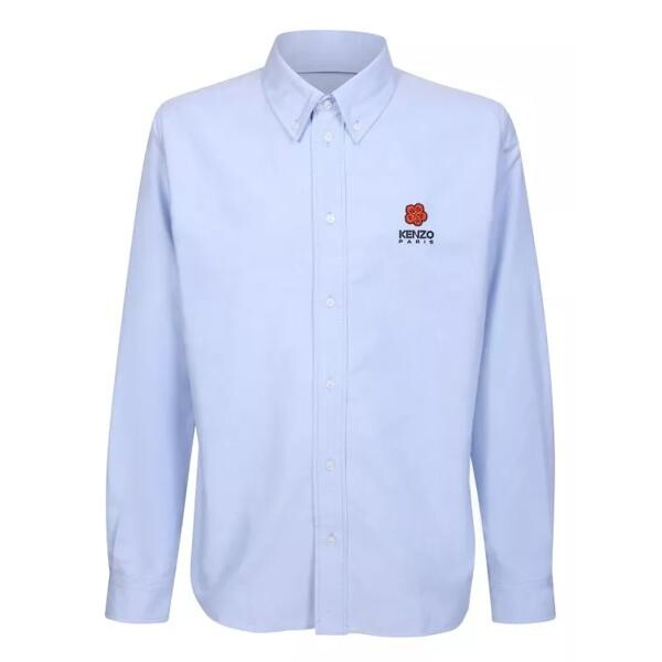 

Футболка light cotton shirt Kenzo, синий