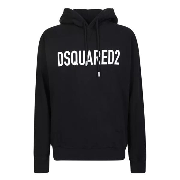 

Футболка minimal hoodie Dsquared2, черный