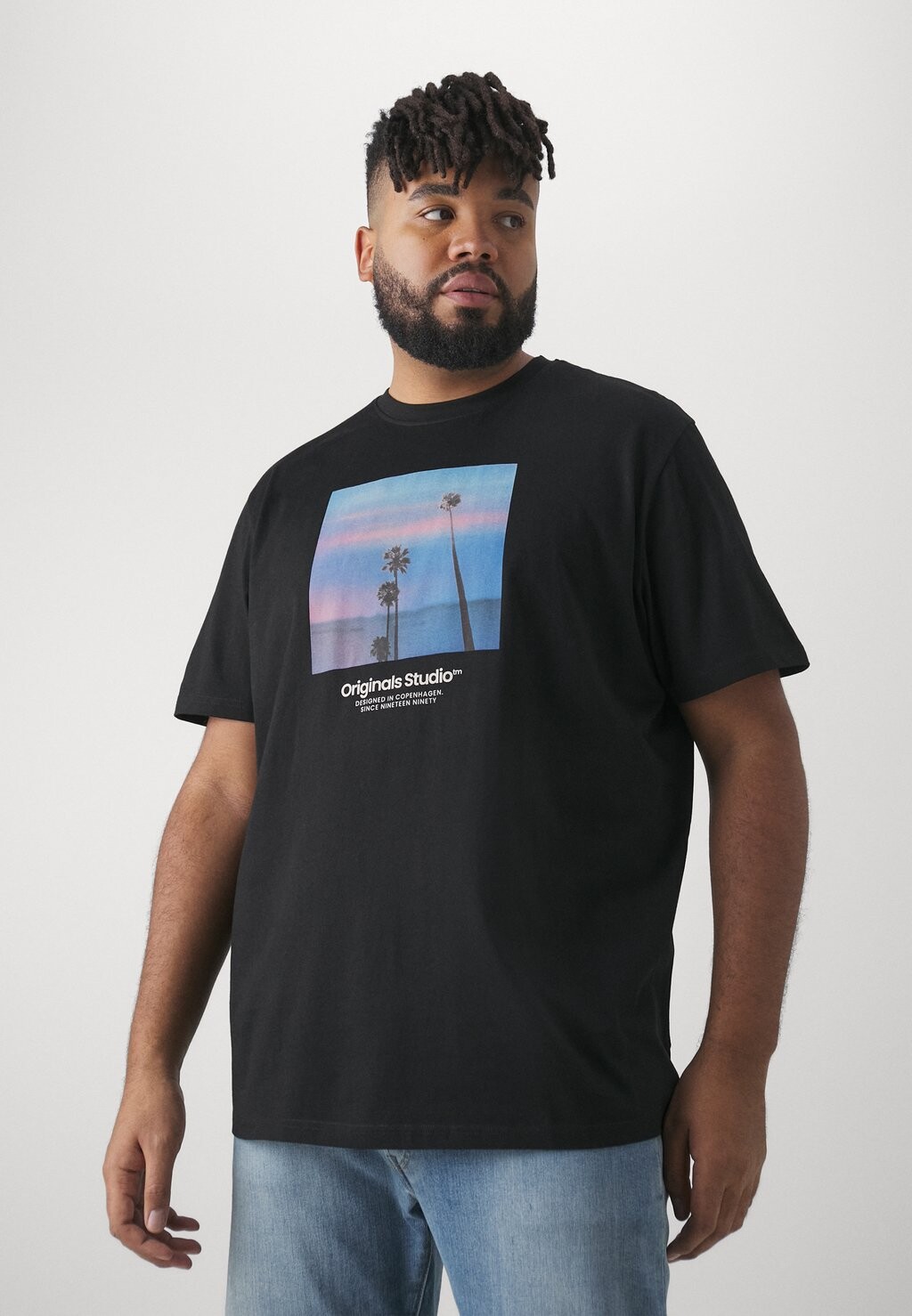 

Футболка с принтом JORVESTERBRO PICTURE TEE Jack & Jones, цвет black
