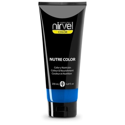 

Nirvel NUTRE COLOR FLUOR Small Blue 200мл Профессиональная маска - Временное окрашивание - Питание и яркость