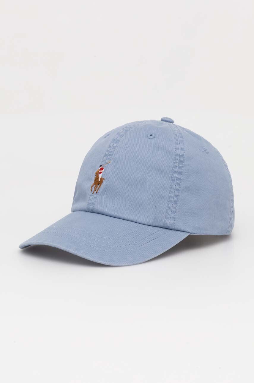 

Бейсбольная кепка Polo Ralph Lauren, синий