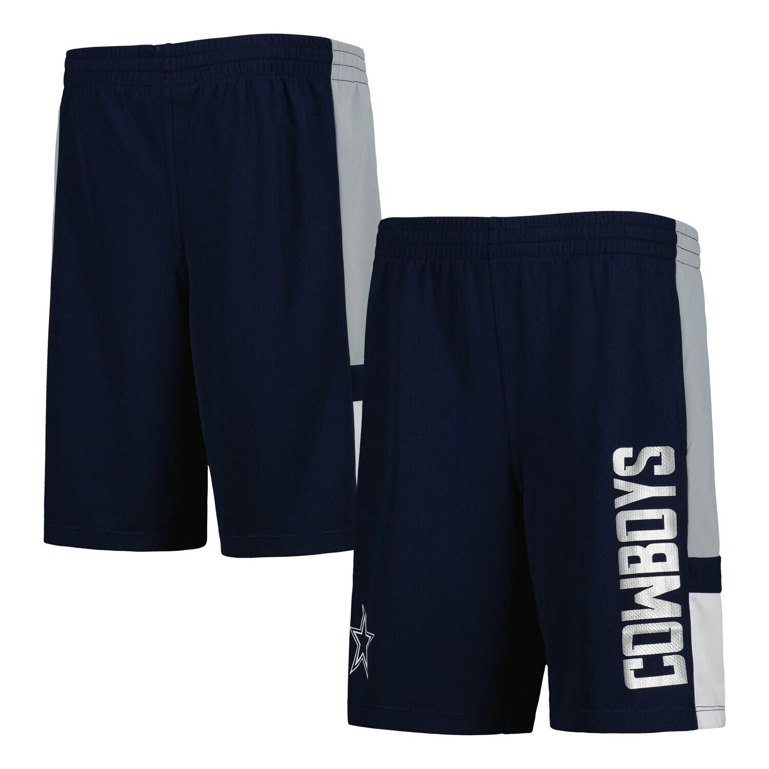 

Молодежные шорты Dallas Cowboys с боковой сеткой Outerstuff