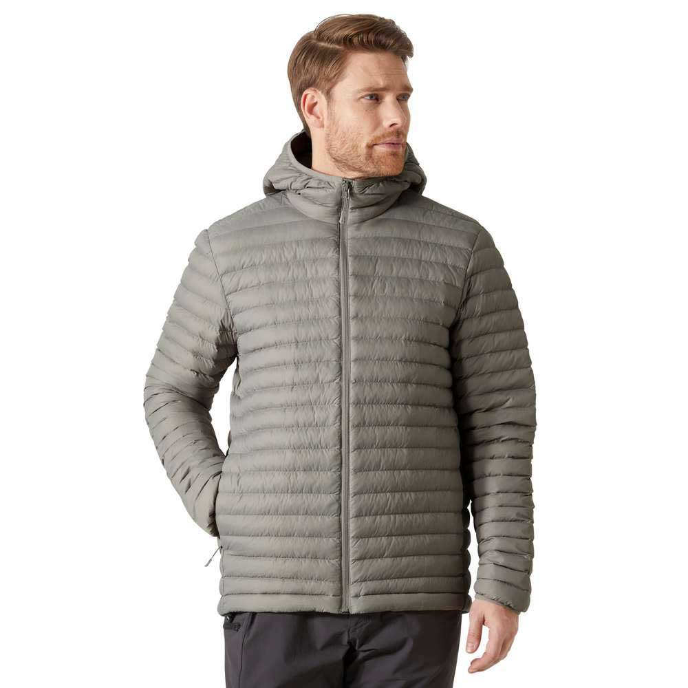 куртка helly hansen sirdal long insulator jacket цвет terrazzo Куртка Helly Hansen Sirdal Insulator, серый