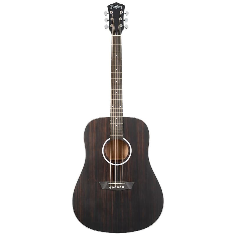 

Акустическая гитара Washburn DFED Deep Forest Ebony Ace Dreadnought Shape Mahogany Neck 6-String Acoustic Guitar