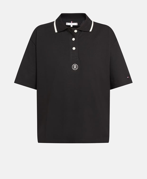 

Рубашка поло Tommy Hilfiger, черный