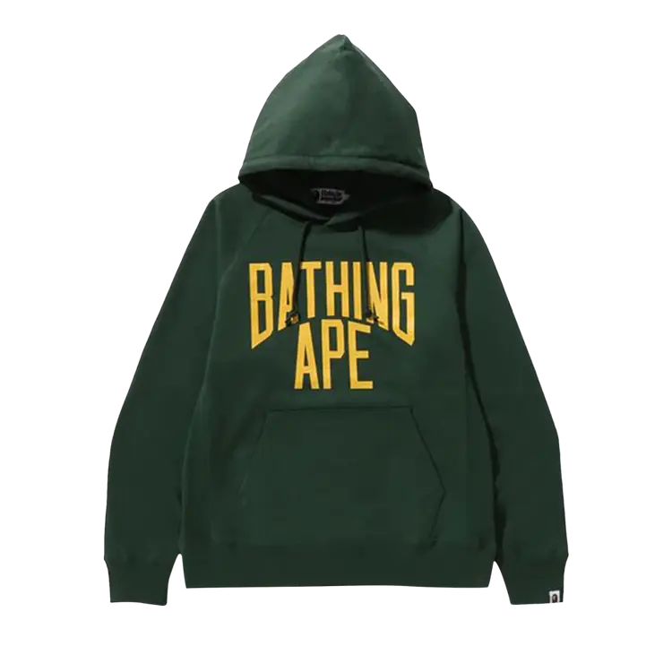 Худи BAPE NYC Logo Pullover 'Green', зеленый худи bowery nyc размер m зеленый