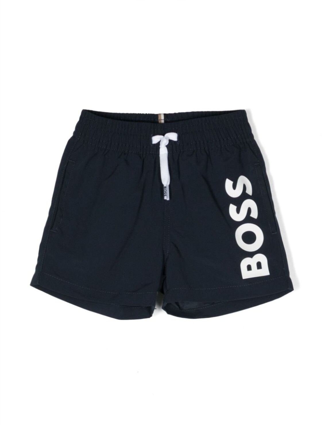 

BOSS Kidswear плавки-шорты с логотипом, синий