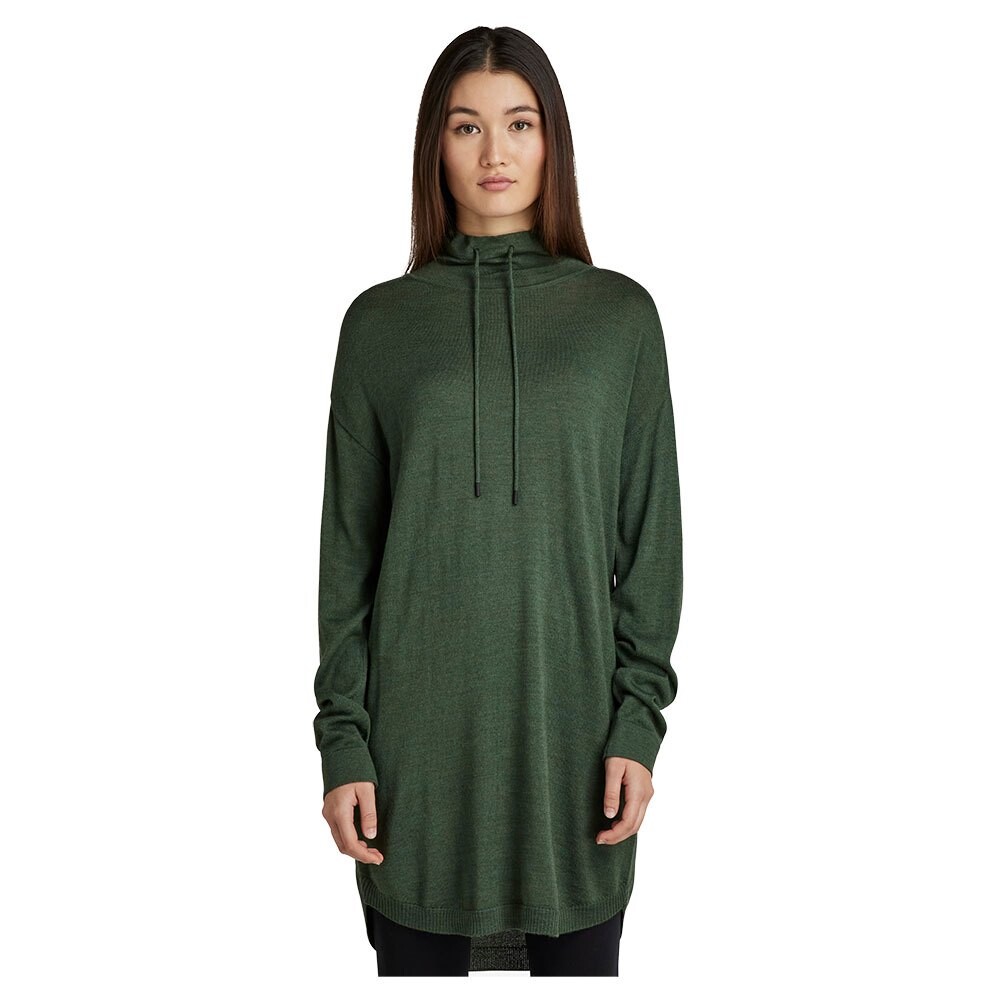 

Платье G-Star Stand Up Collar Knit, зеленый