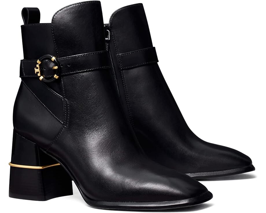 

Ботинки Tory Burch Multi Logo Buckle Boot, цвет Perfect Black