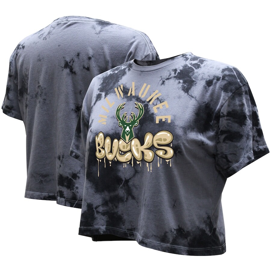 

Футболка с коротким рукавом Stadium Essentials Milwaukee Bucks, угольный